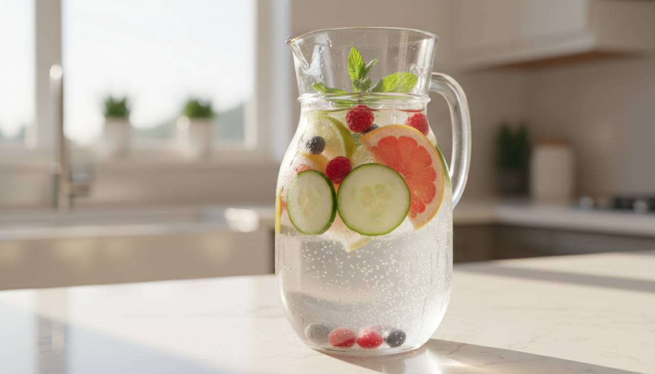 Jakie dodatki do wody sprawią że chętniej będziesz po nią sięgać?