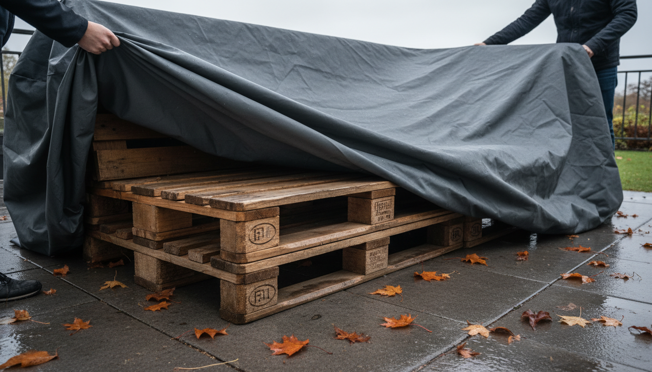 Jak dbać o meble z palet po zakończeniu sezonu letniego?