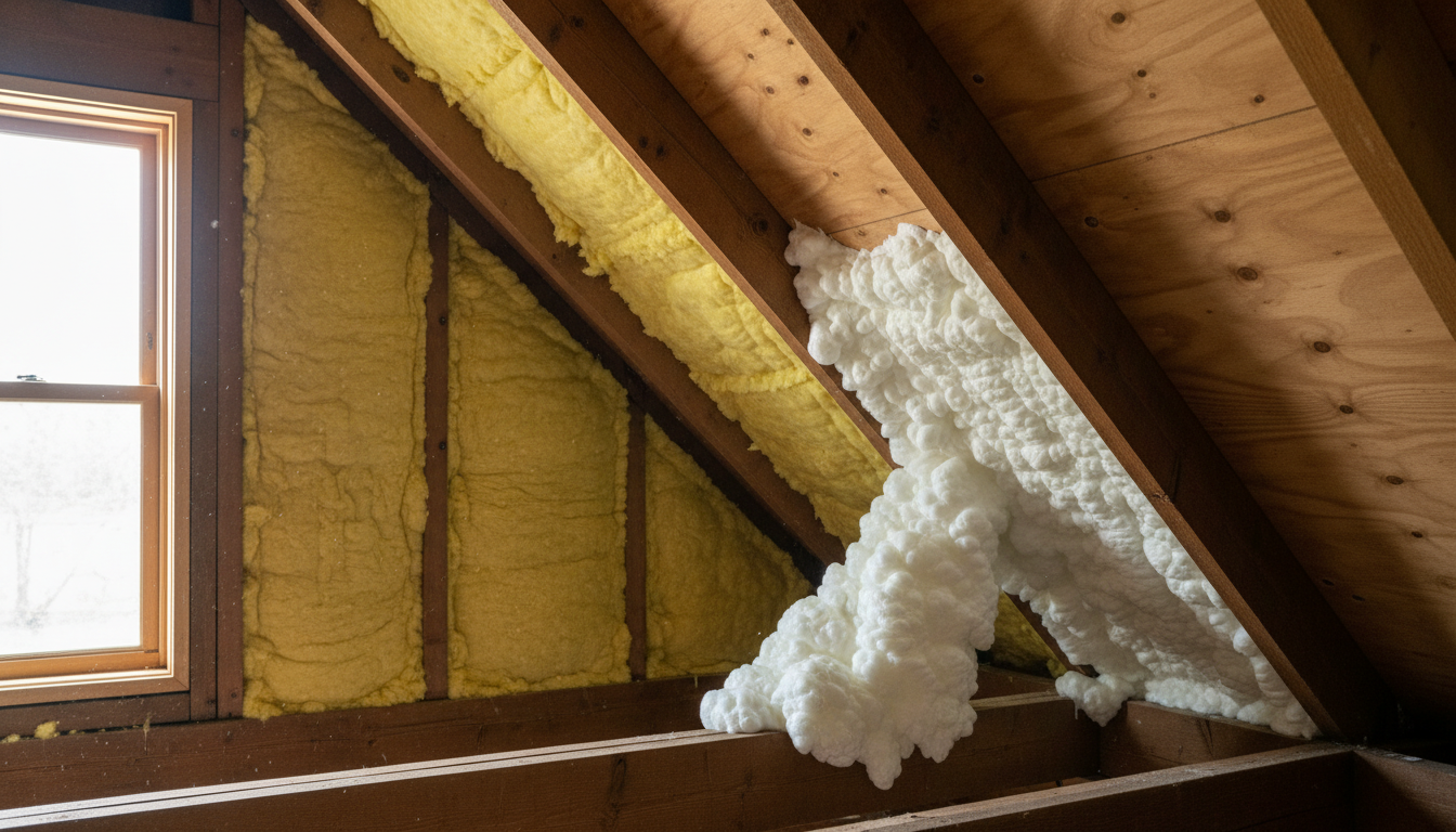 Jakie są najważniejsze różnice w parametrach termoizolacyjnych między pianą PUR a wełną?